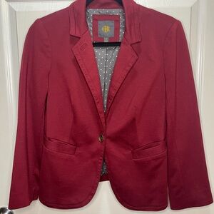 OBR Burgundy Blazer for Women